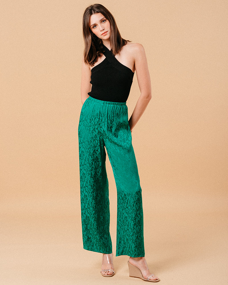 PANTALON VERT MONCEAU VERT