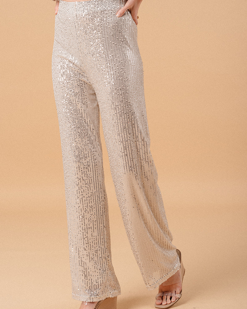 PANTALON ECRU MONROE ECRU