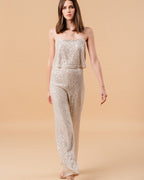 PANTALON ECRU MONROE ECRU