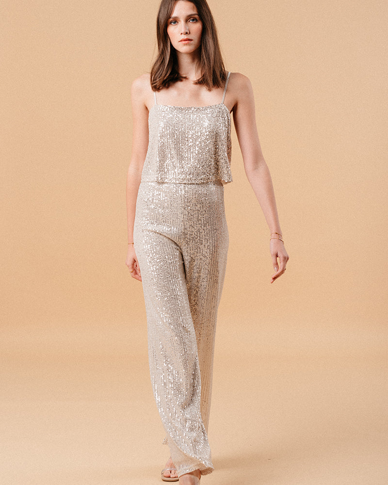PANTALON ECRU MONROE ECRU