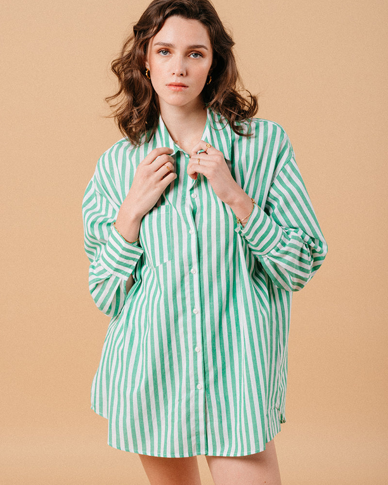 CHEMISE VERT MONTREUIL VERT