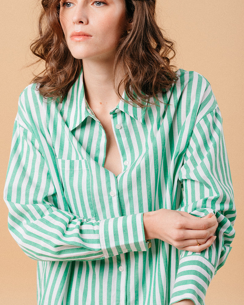 CHEMISE VERT MONTREUIL VERT