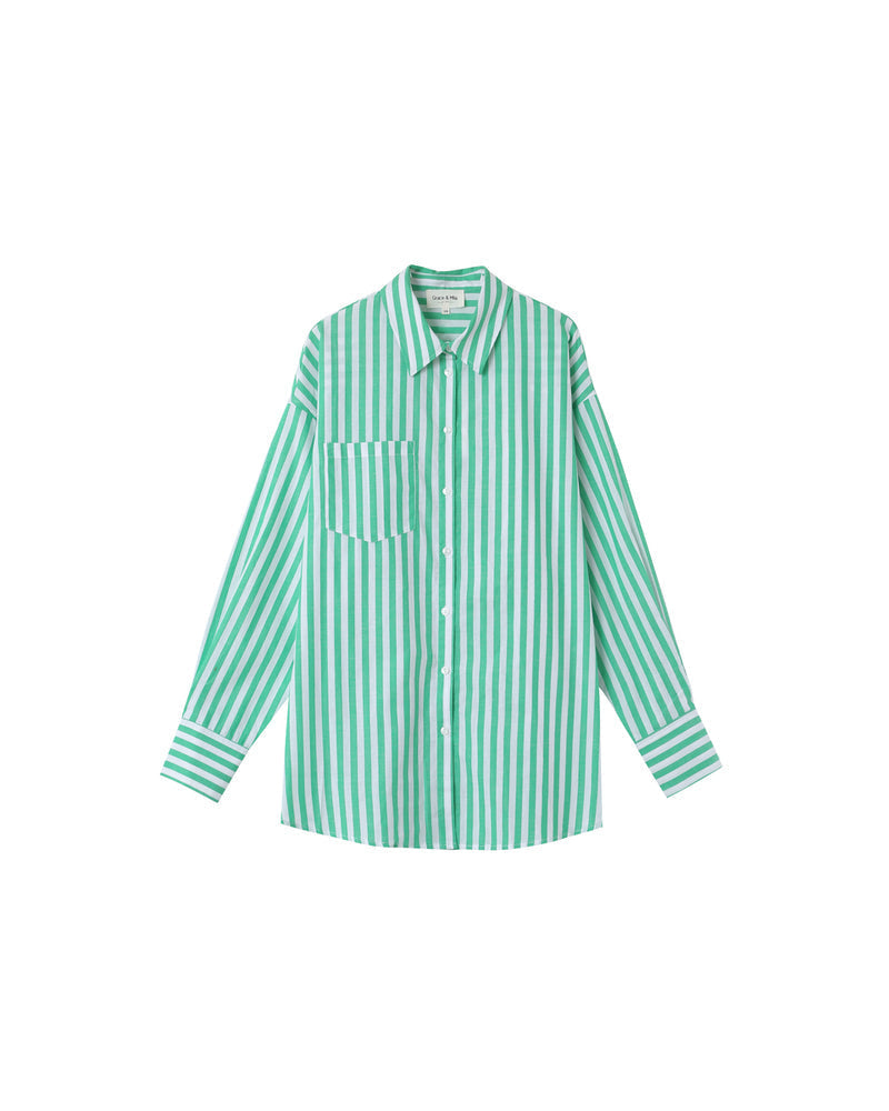 CHEMISE VERT MONTREUIL VERT