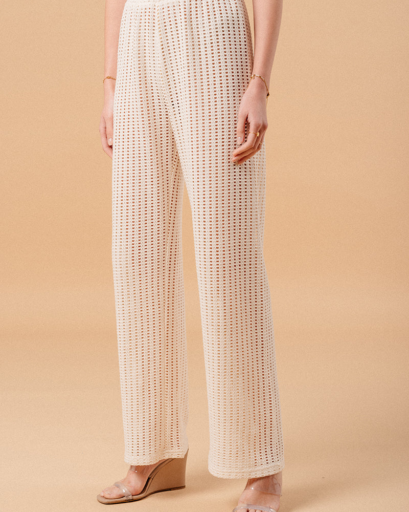 PANTALON BEIGE MORGANE BEIGE