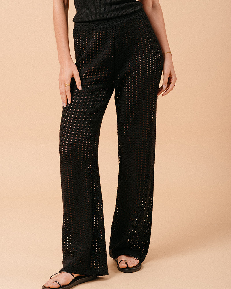 PANTALON NOIR MORGANE NOIR