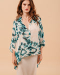 CHEMISE VERT MOSAIQUE VERT