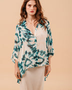 CHEMISE VERT MOSAIQUE VERT