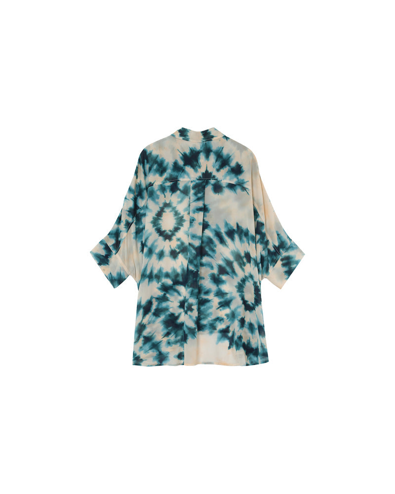 CHEMISE VERT MOSAIQUE VERT