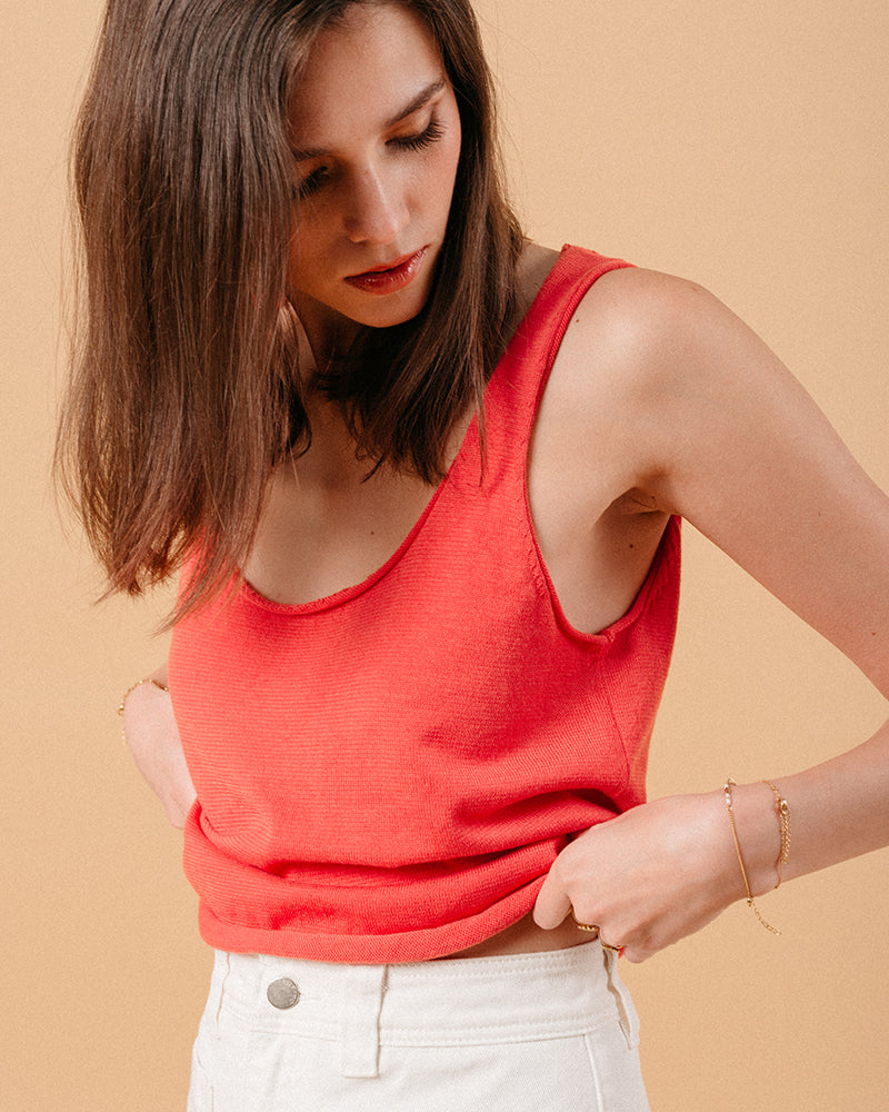 TOP CORAIL MOUCHOIR CORAIL