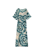 ROBE VERT MOUFLE VERT