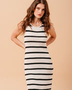 ROBE RAYURE MOUSSE RAYURE