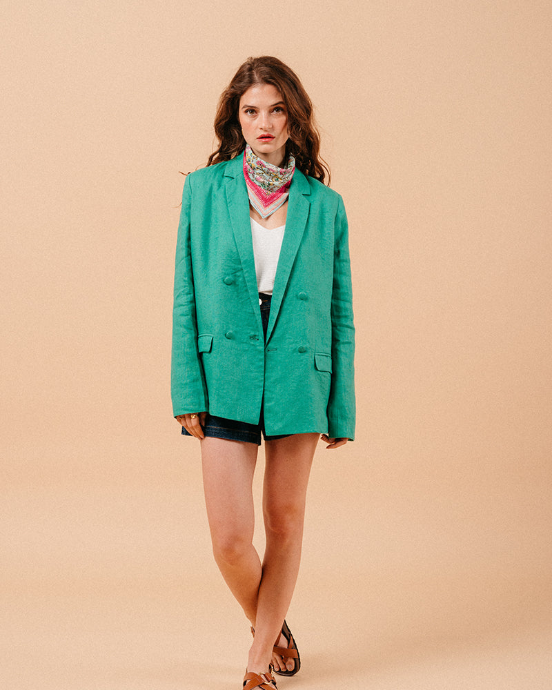 VESTE VERT MOZART VERT
