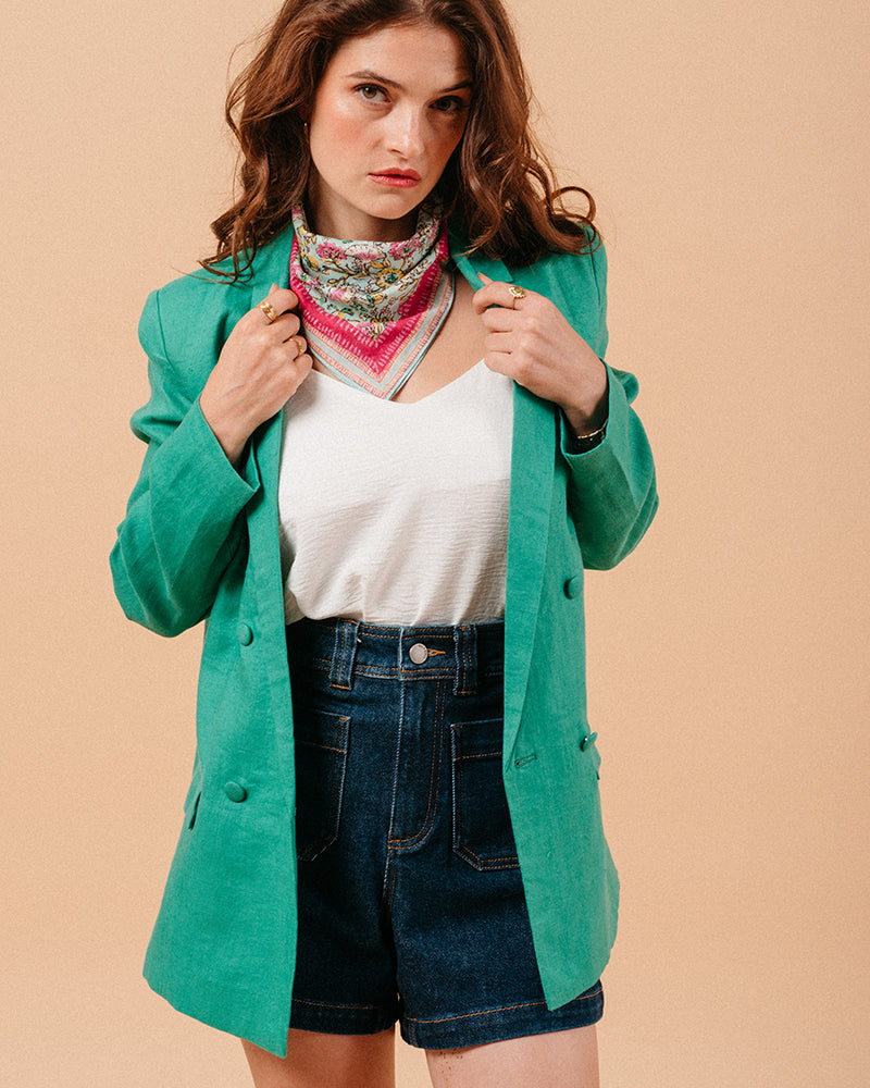 VESTE VERT MOZART VERT