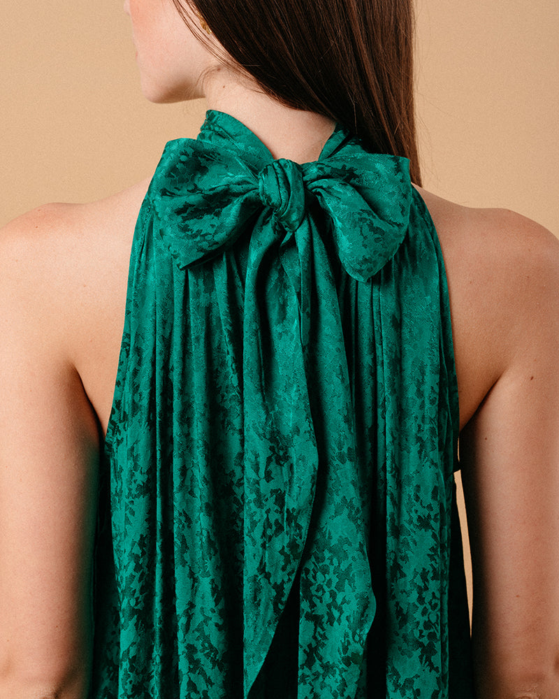 ROBE VERT MURIEL VERT