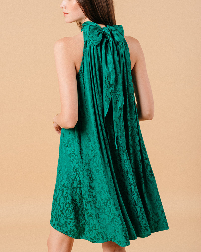 ROBE VERT MURIEL VERT