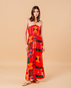 ROBE ROUGE MYRTE ROUGE
