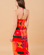 ROBE ROUGE MYRTE ROUGE