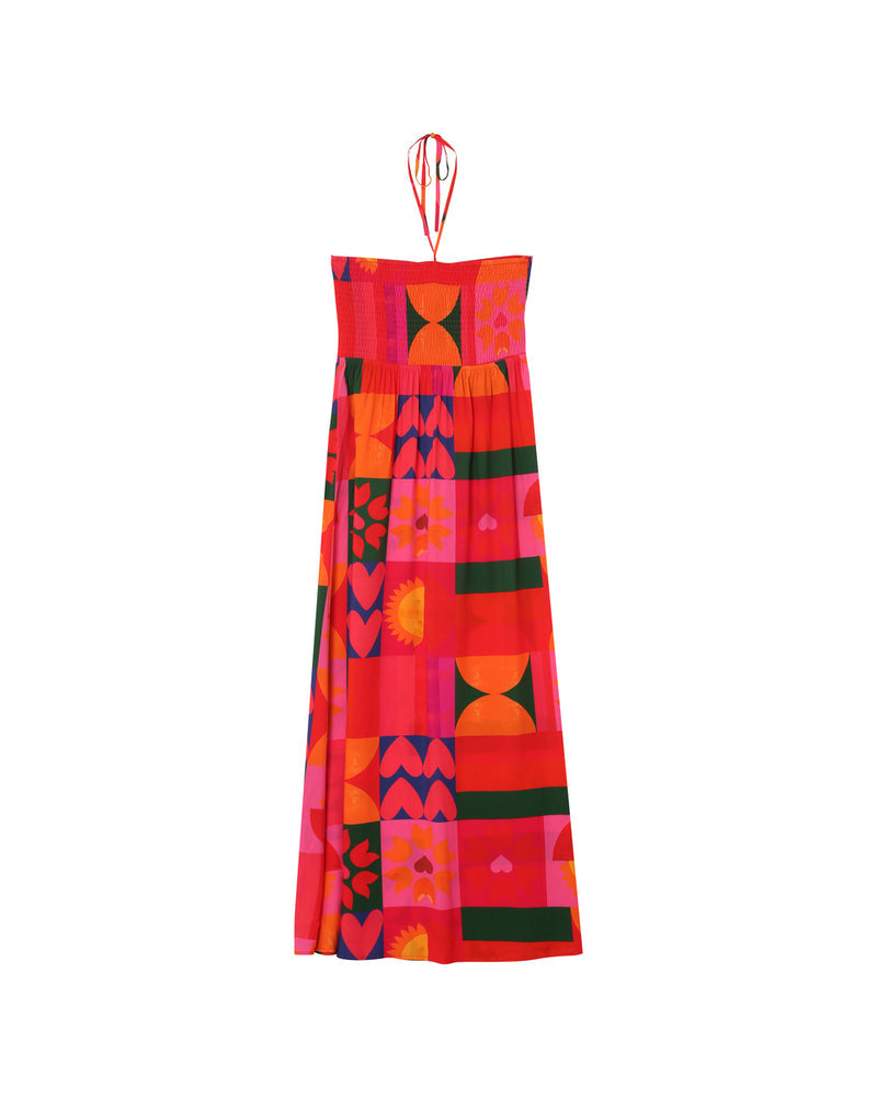 ROBE ROUGE MYRTE ROUGE