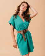 ROBE VERT MYRTILLE VERT