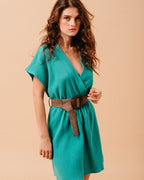 ROBE VERT MYRTILLE VERT