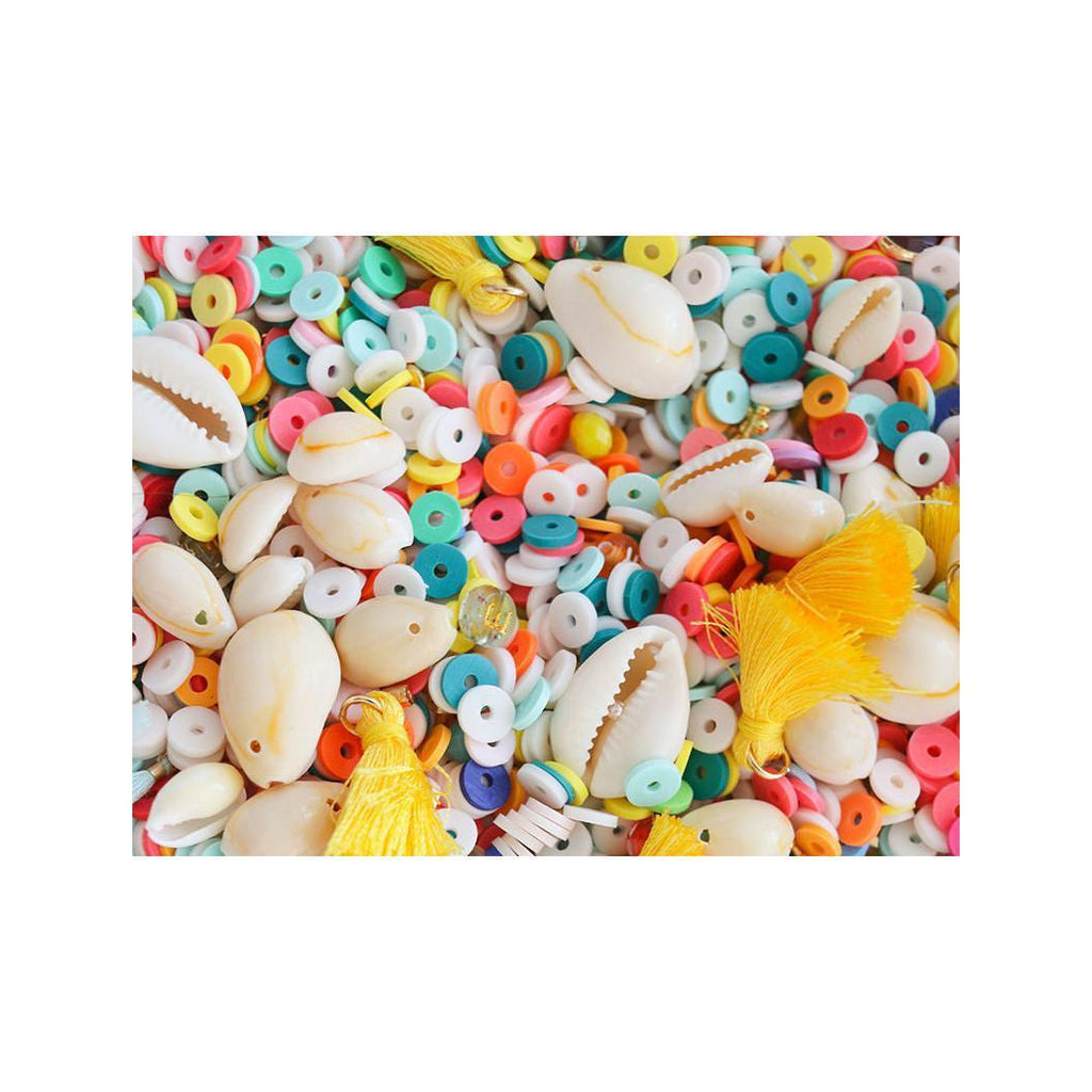 Mélange De Perles Heishi Et De Breloques - Miami