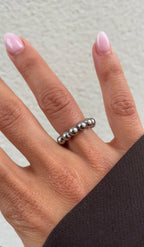 Bague Metal Pearl