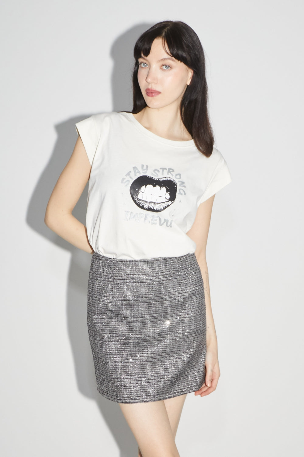 Le Tshirt Robbie "Stay Strong" White