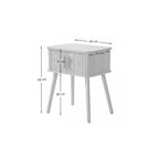 Ernest - Table De Chevet 2 Portes