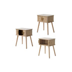 Ernest - Table De Chevet 2 Portes