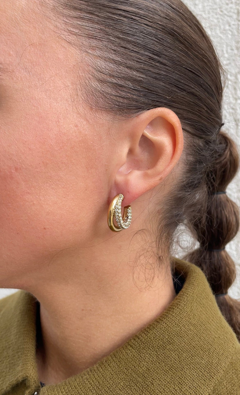 Boucles D'Oreilles Combined Gems