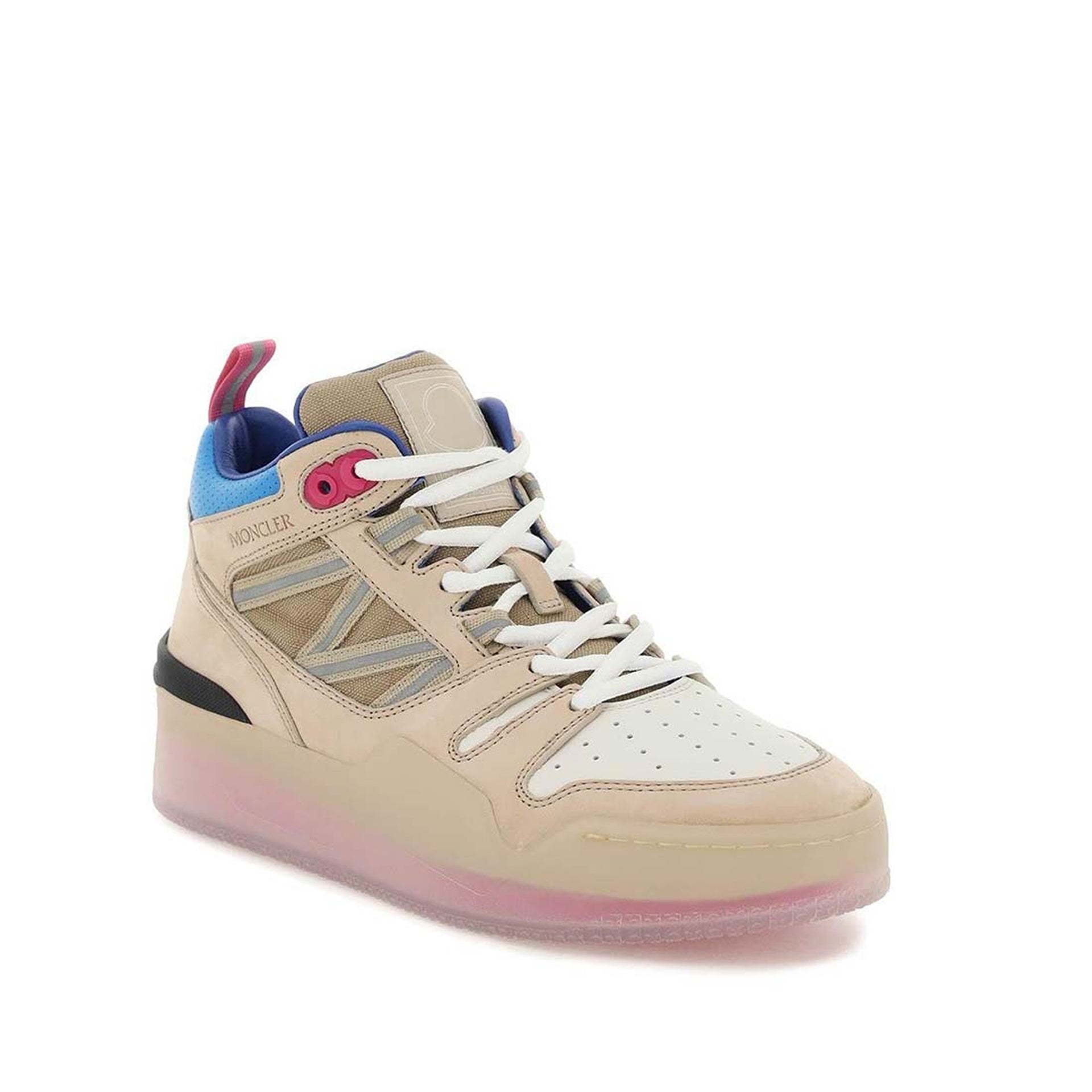 Sneakers - Moncler Multi Color Pivot - Nude