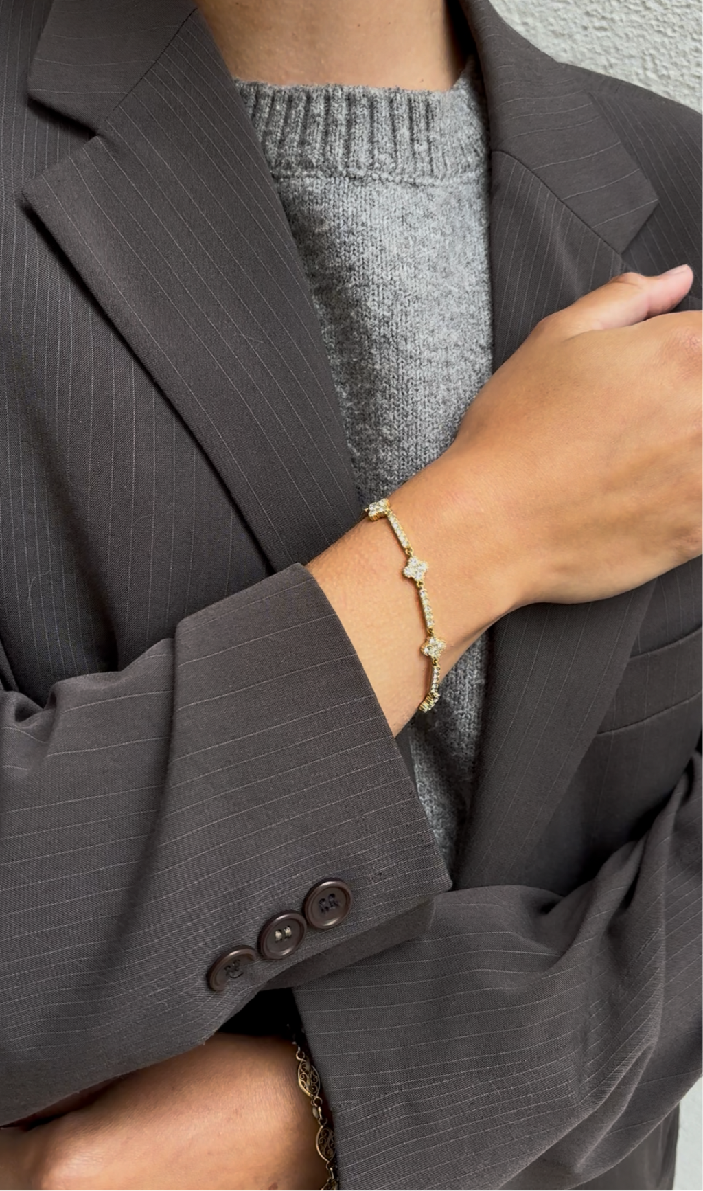 Bracelet Trefle Gems