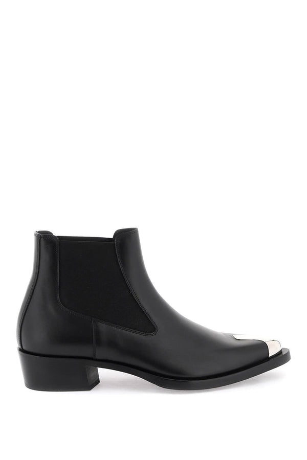 Alexander Mcqueen - Bottes Alexander Mcqueen 'Punk' Chelsea Ankle Boots