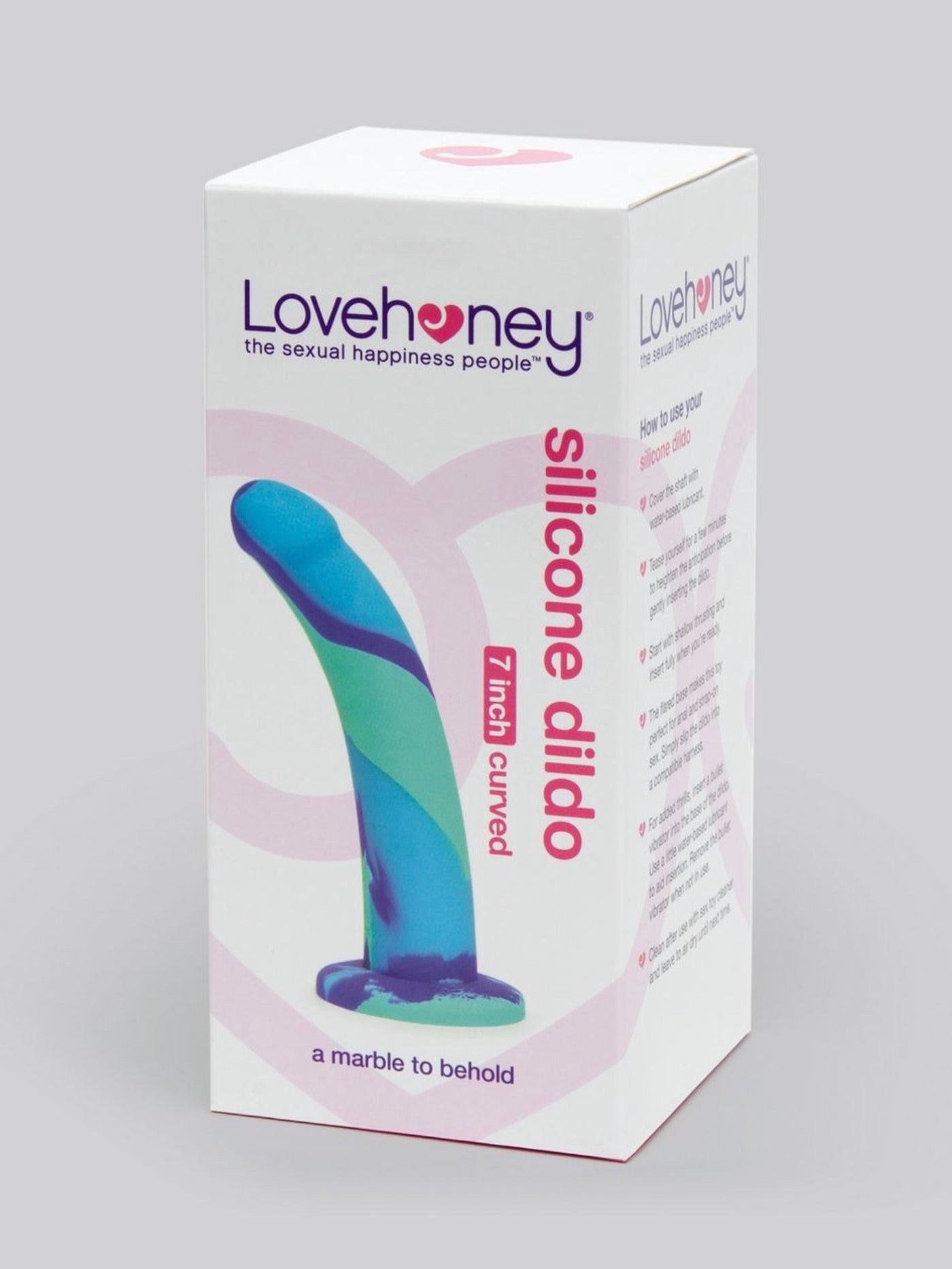 Dildo Ventouse Silicone Air And Water - 17.8Cm