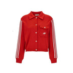Cardigan Side Band - Red - Femme