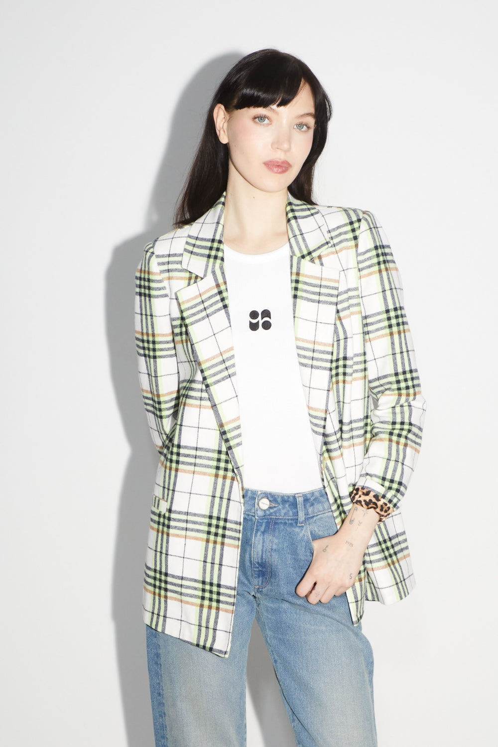 Le Blazer Jimmy Tartan Néon