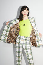 Le Blazer Jimmy Tartan Néon