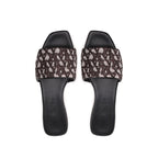 Mules - Max Mara Fridac Logo  - Brown