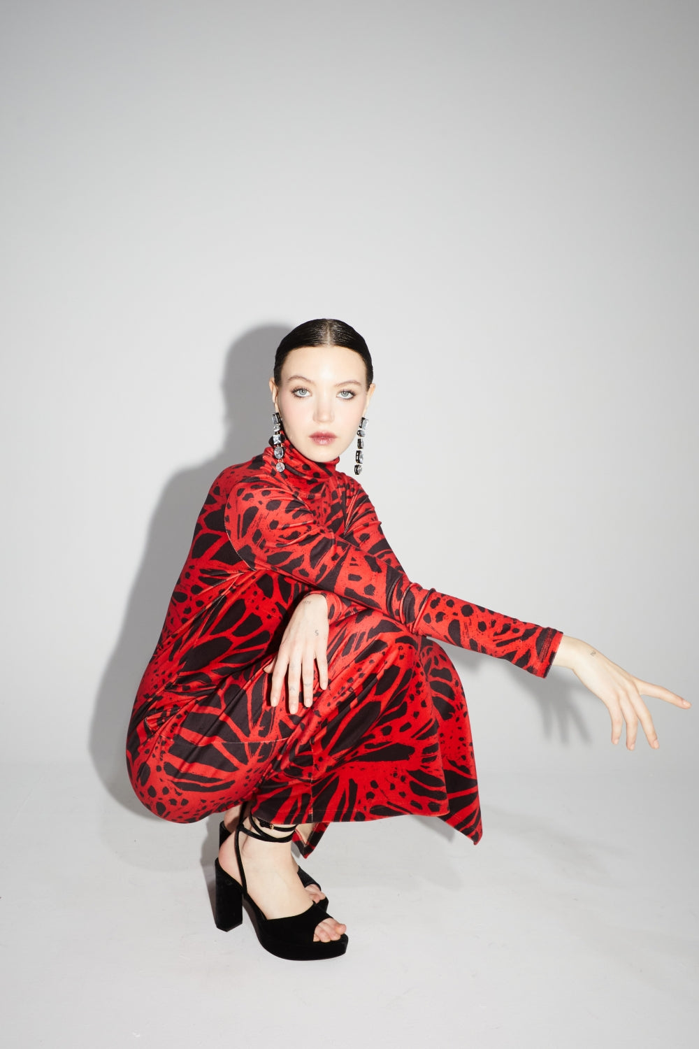 La Robe Tube Sam Velvet Kiku