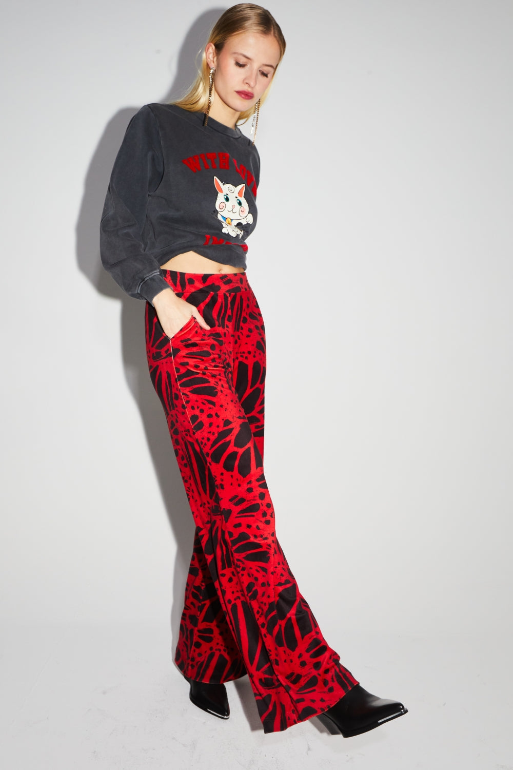 Le Pantalon Max Velvet Kiku