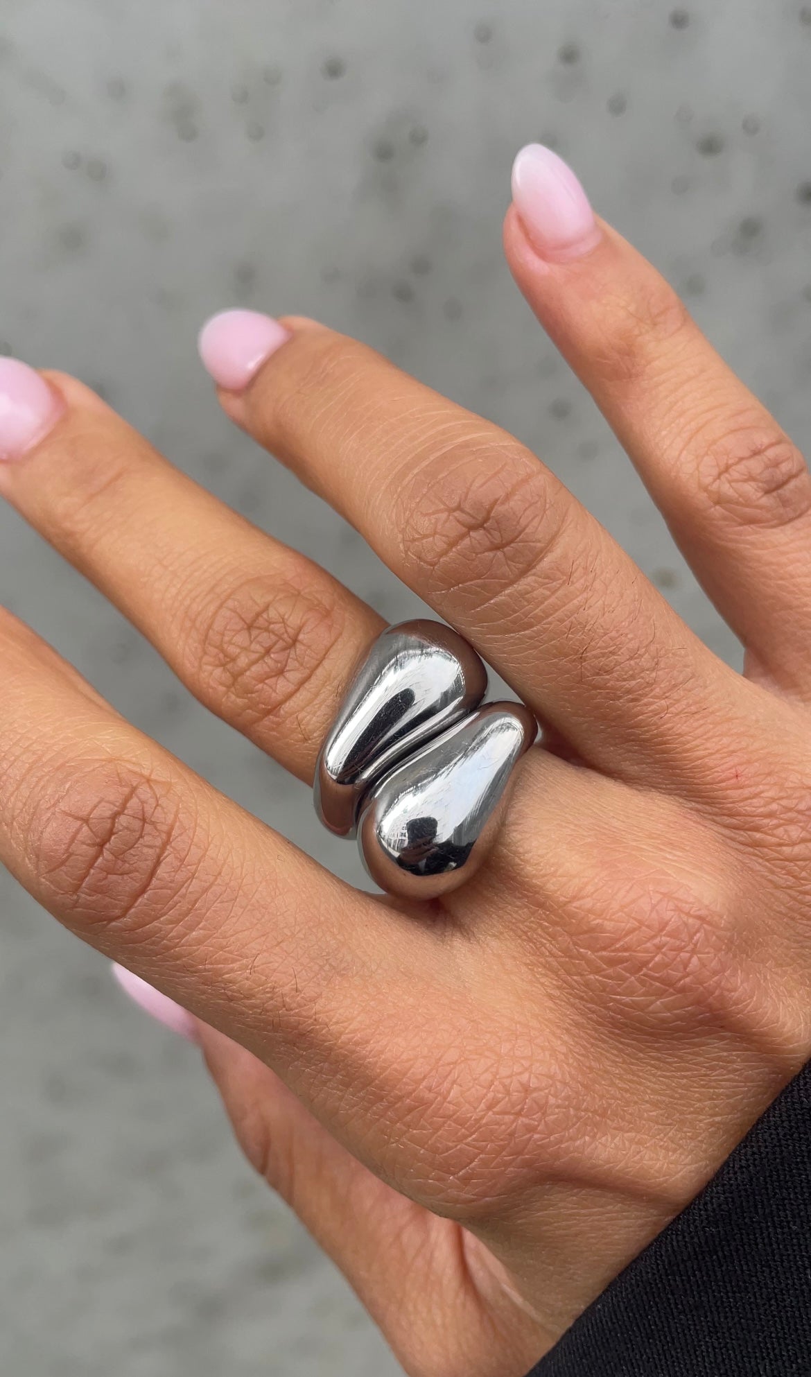 Bague Duo Asymmetric