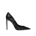 Escarpins Saint Laurent Zoè Leather - Black - Femme