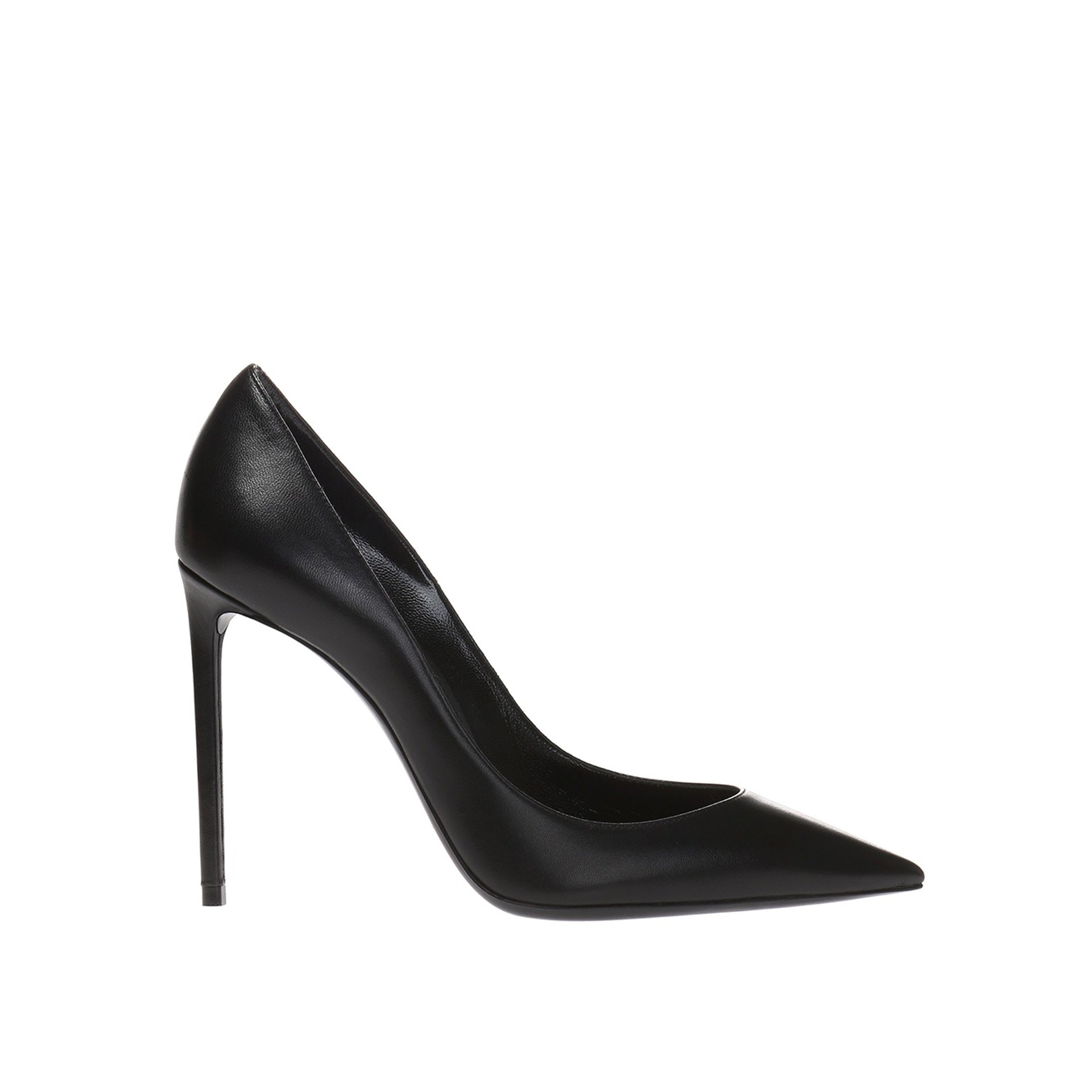 Escarpins Saint Laurent Zoè Leather - Black - Femme