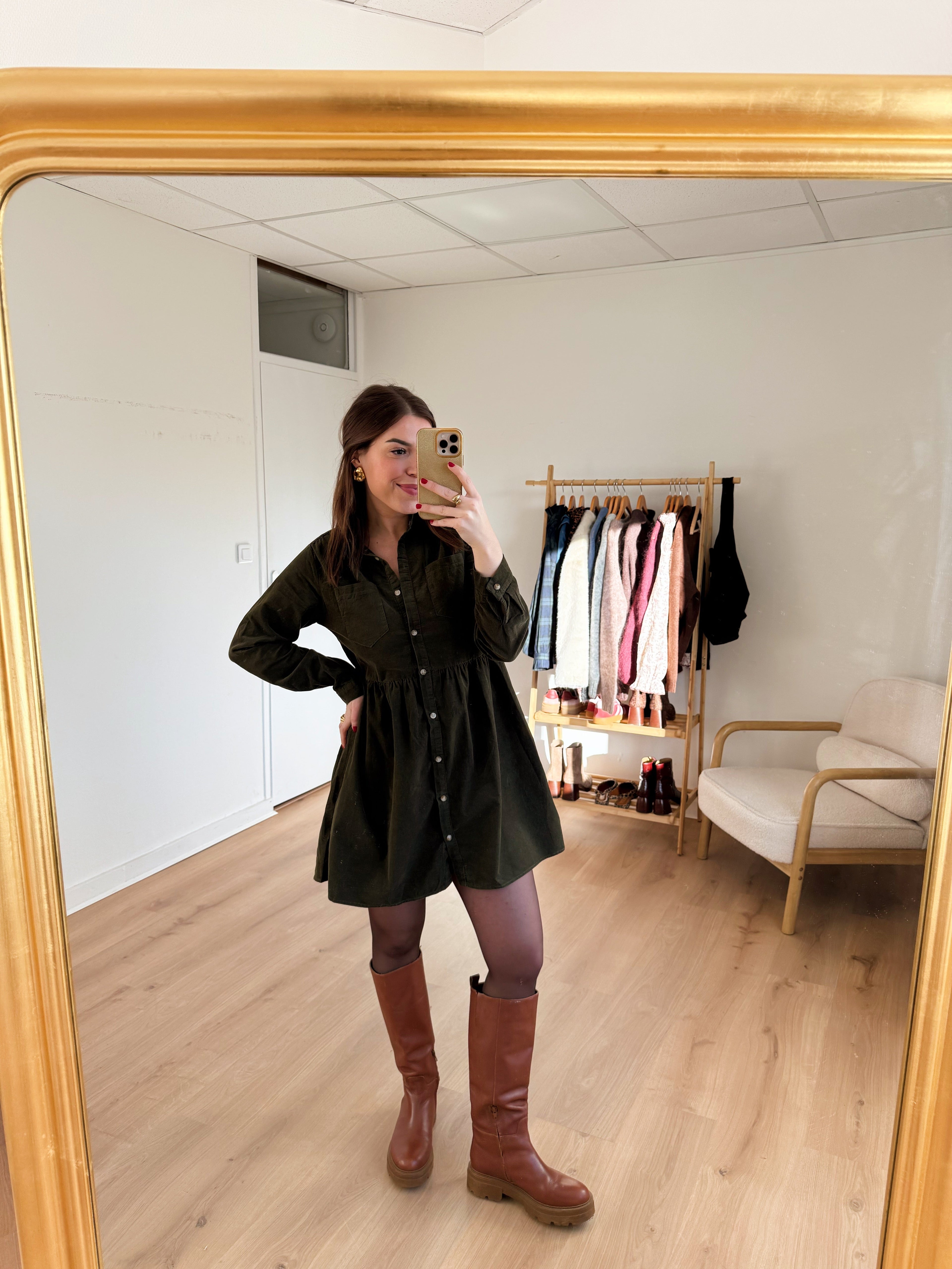 Robe Victoria Kaki
