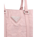 Prada Leather Handbag - Pink - Femme