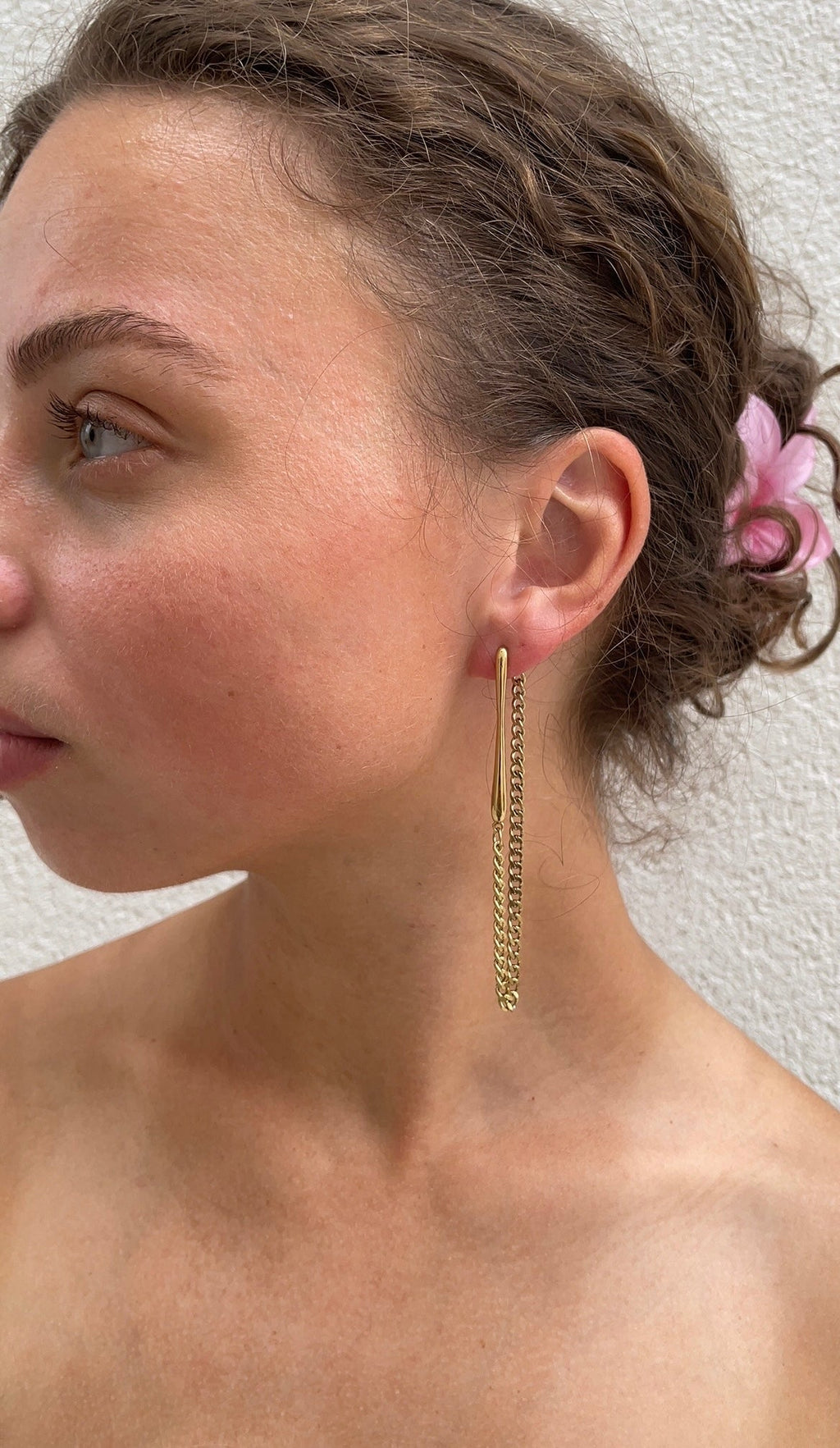 Boucles D'Oreilles Long