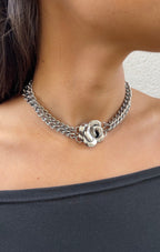 Collier Grunge X Flower