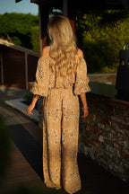 Blouse Imprimée Nita - Camel