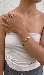 Bracelet Hammered