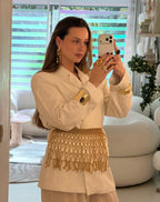 Chocker Luna Dorado